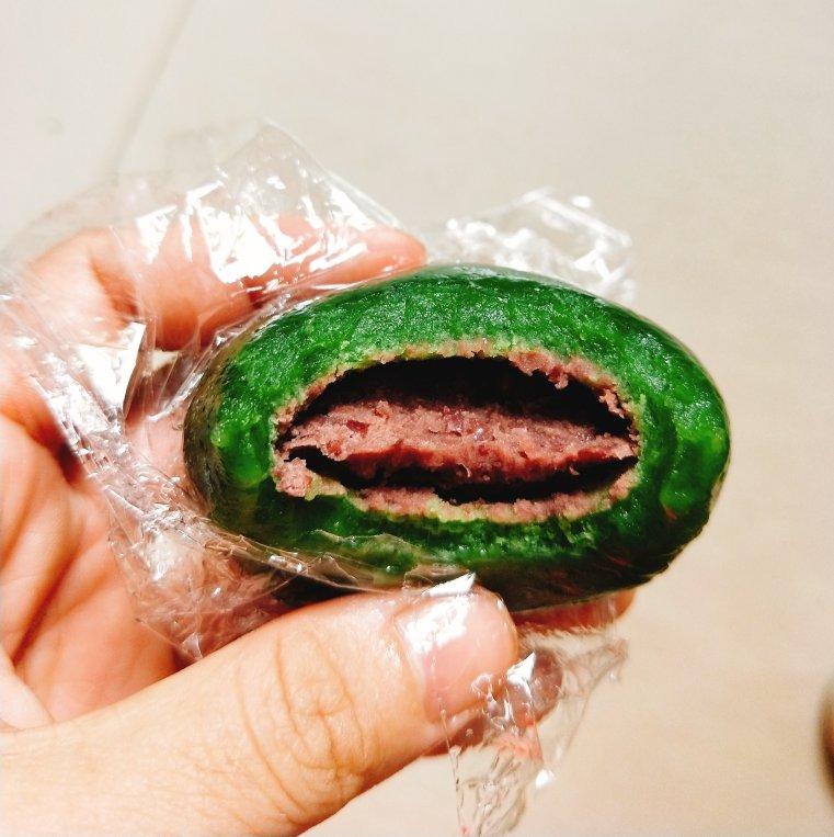 青团，艾草版三种口味，弹性好、不沾牙、不塌