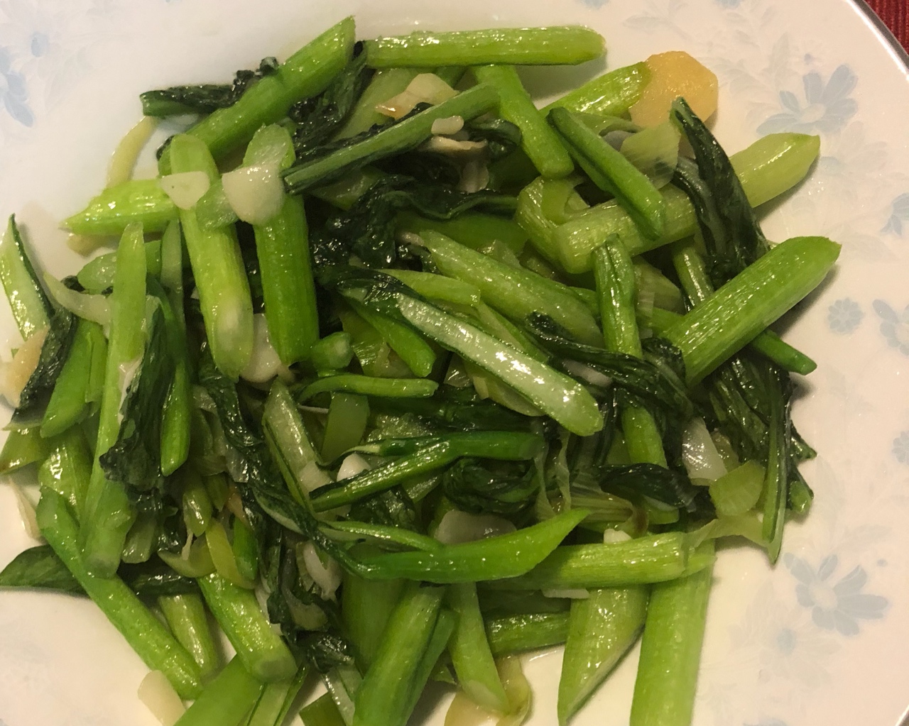 清炒菜苔的做法