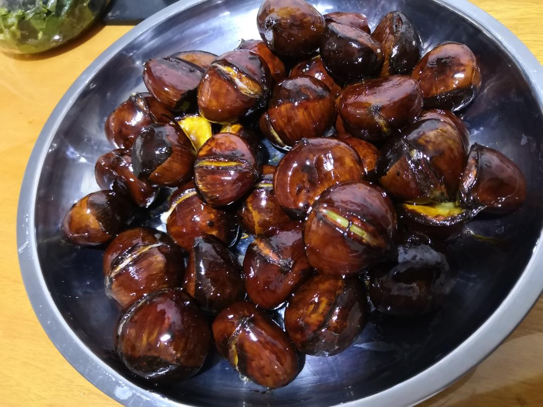 蜂蜜炒板栗的做法