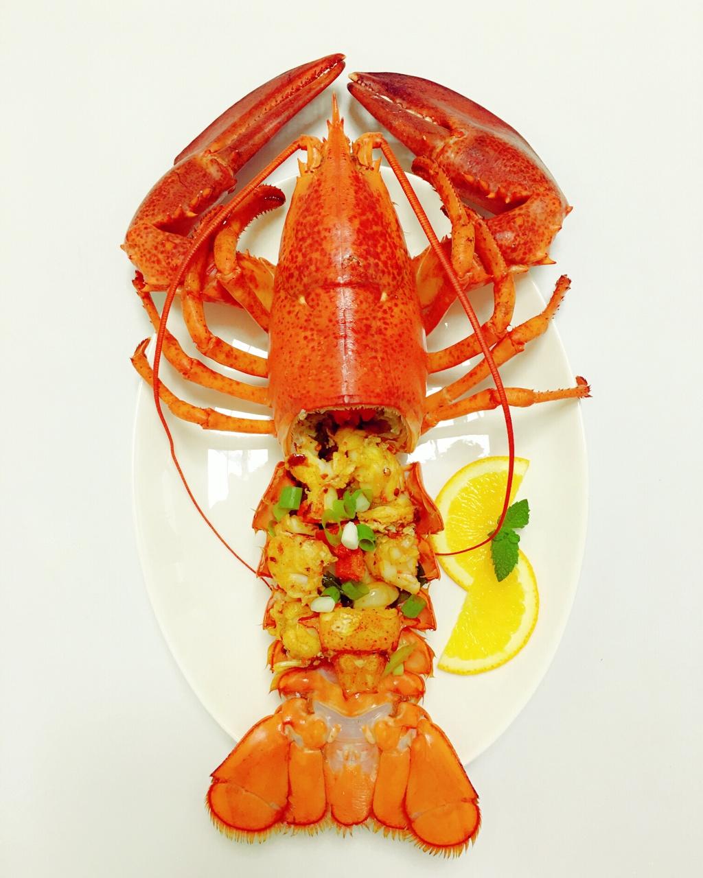青溪555做的黄油波士顿龙虾