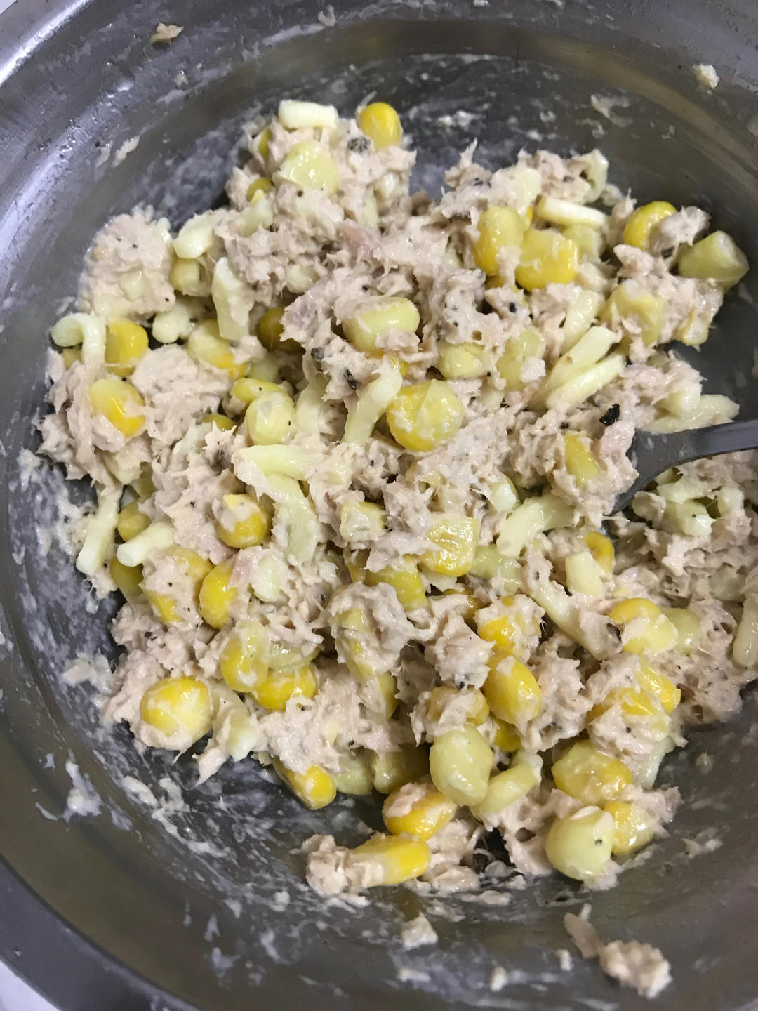 胡萝卜玉米金枪鱼芝士贝果🥯咸口多肉馅料