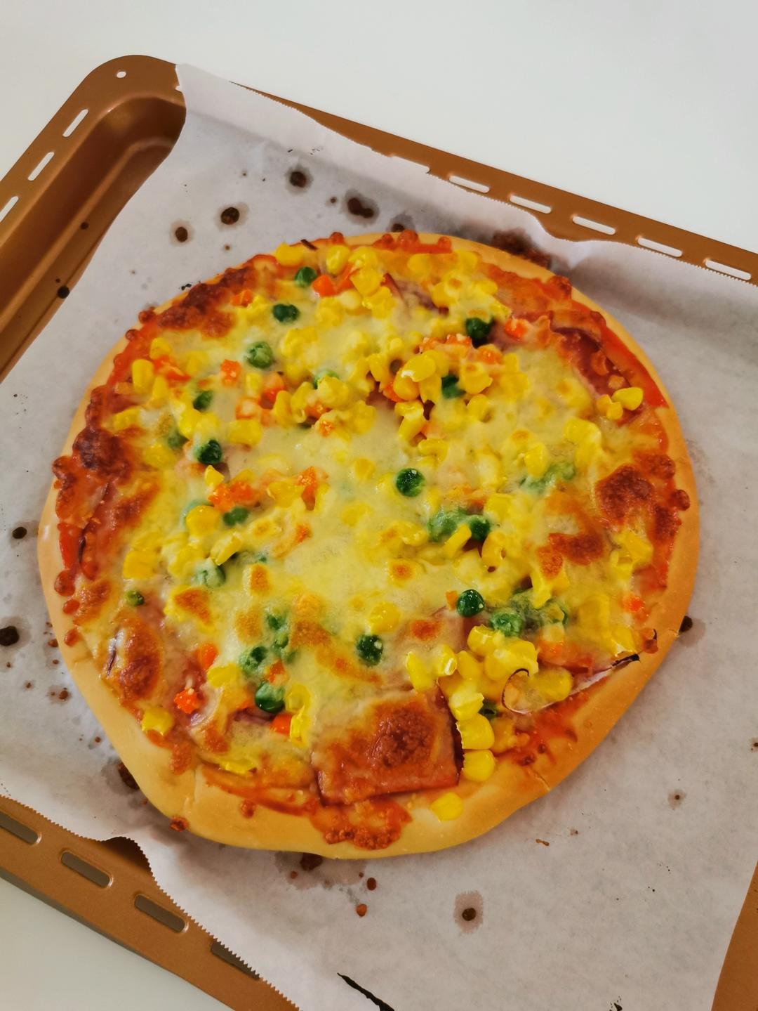披萨饼皮（省时省力）