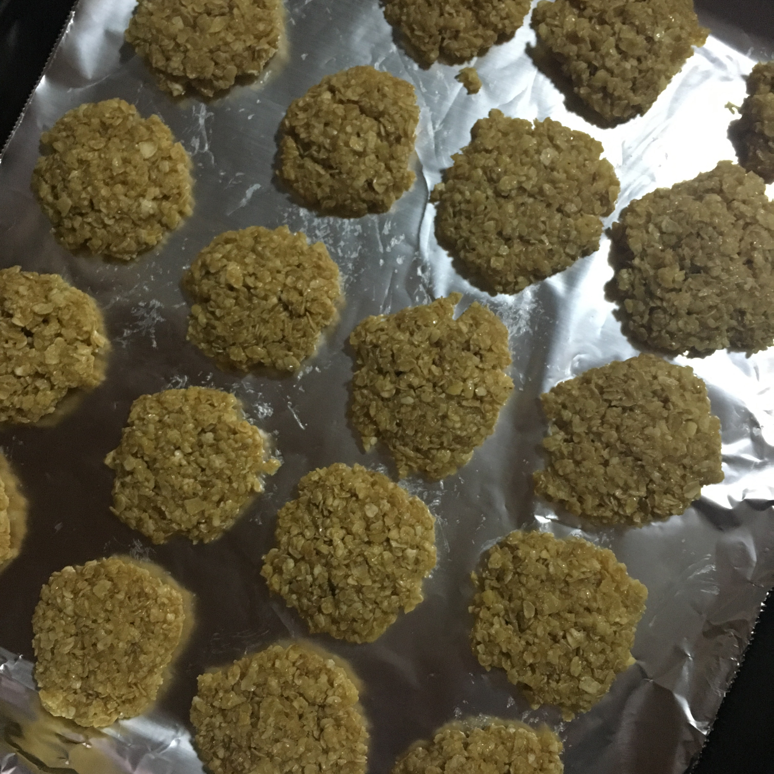 蜂蜜燕麦饼干