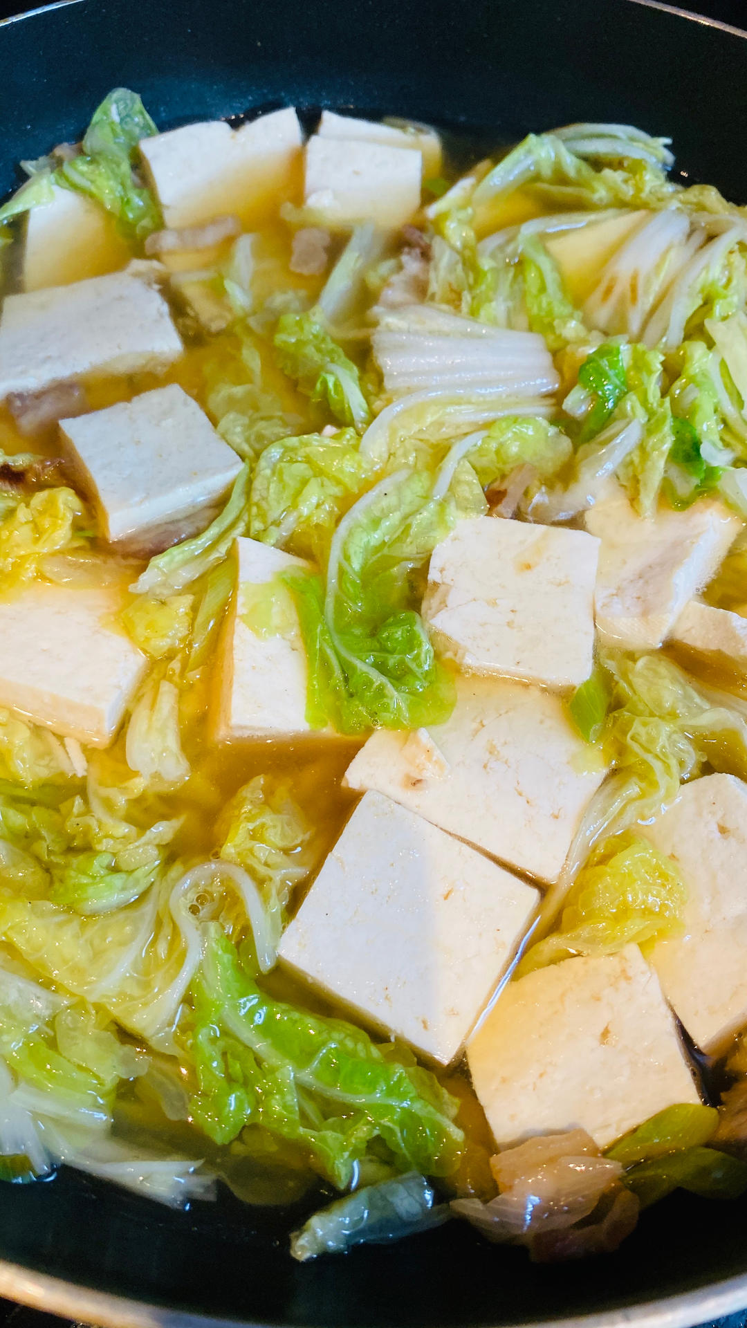 冬季最爱的家常菜！大白菜炖大豆腐或干豆腐