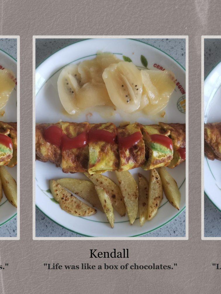 西班牙烘蛋&中国锅塌子