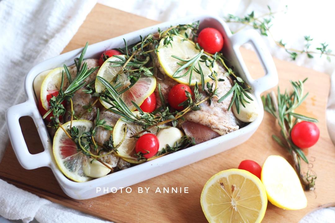 超详细 入味马杀鸡迷迭香烤鸡腿（翅）宴客必备