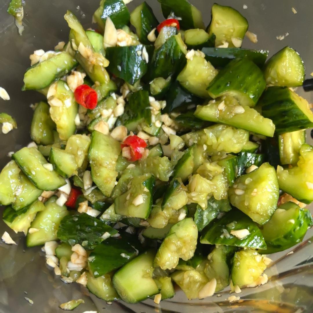 凉拌青瓜广东微辣版