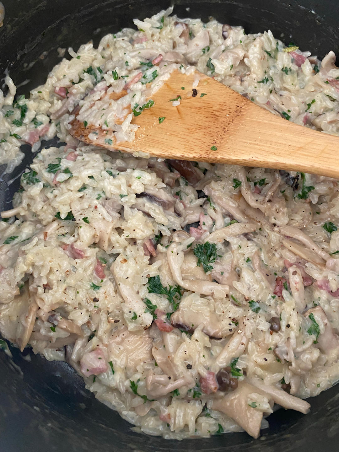 在家米其林『意大利菌菇烩饭Risotto』