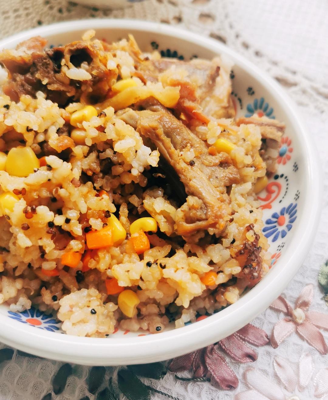 排骨焖饭/电饭煲焖饭煲仔饭