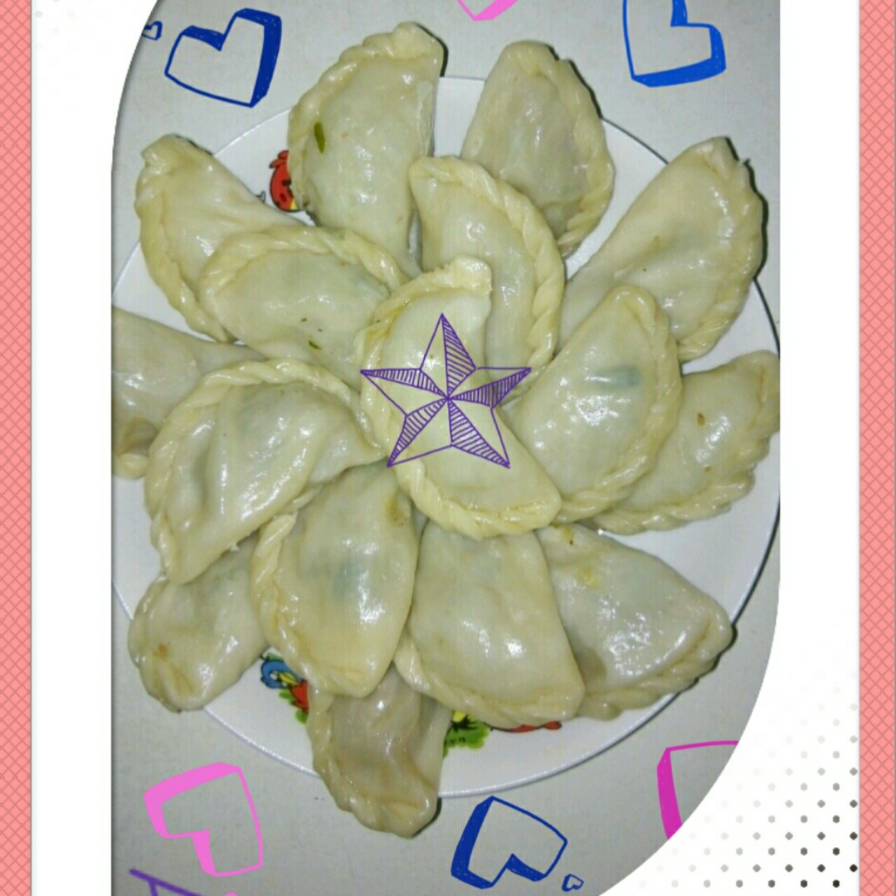 香菇芹菜饺子