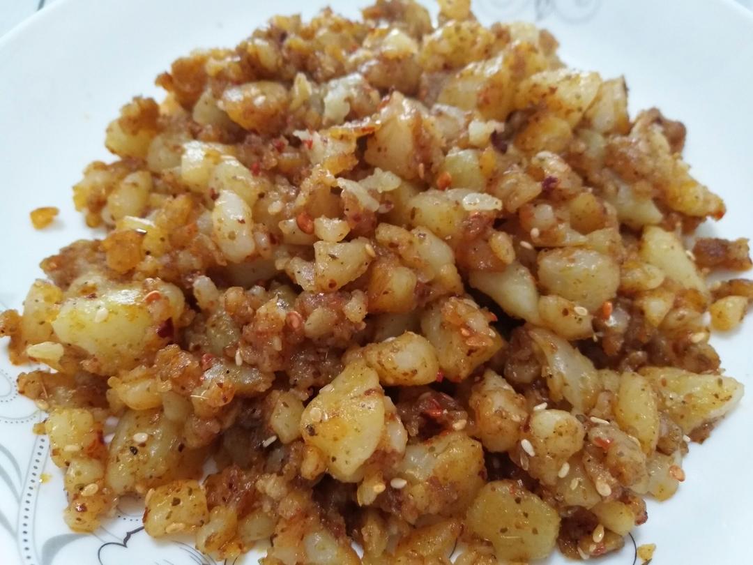 香辣孜然土豆泥