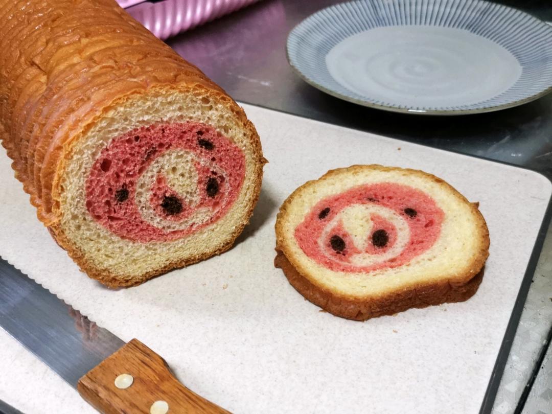 零色素卡通面包