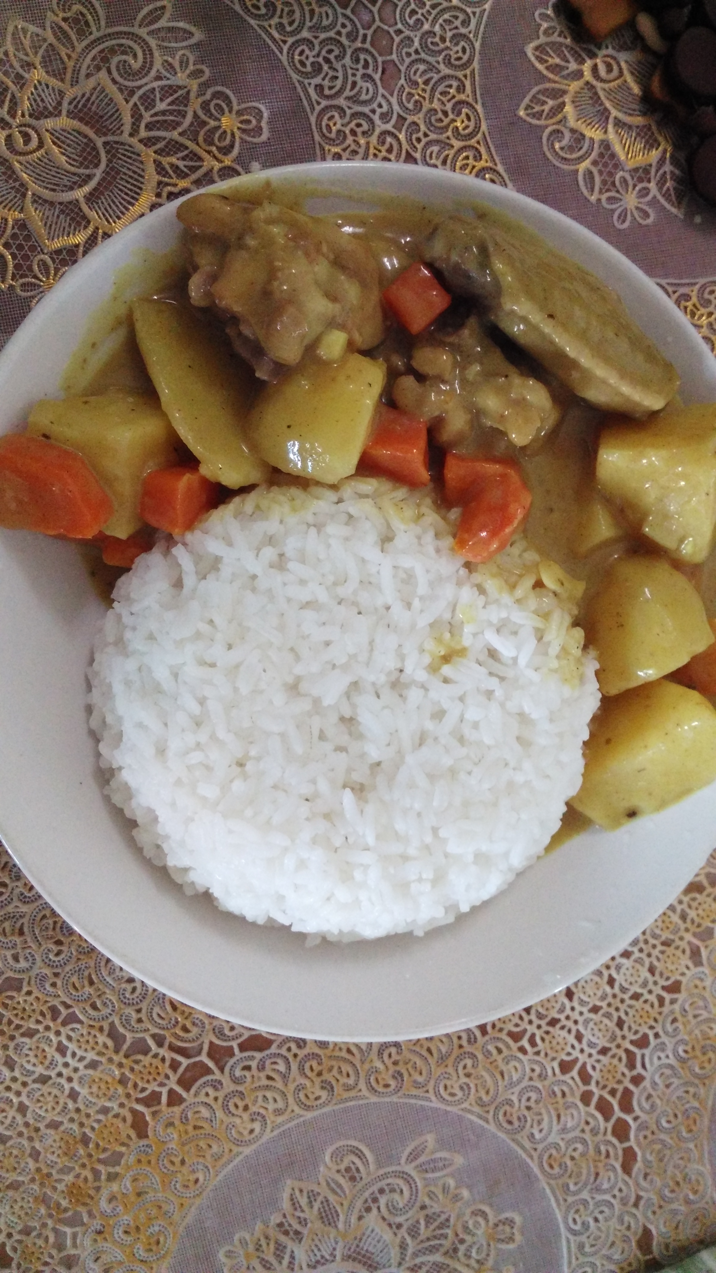 泰式椰浆咖喱鸡