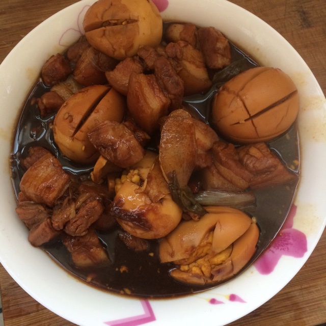 【曼食慢语】红烧肉加蛋