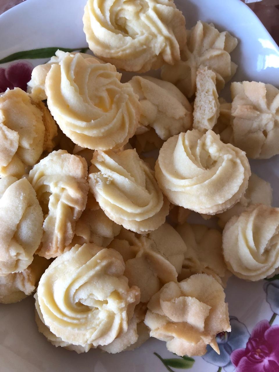 零失败花纹超级立体的黄油曲奇