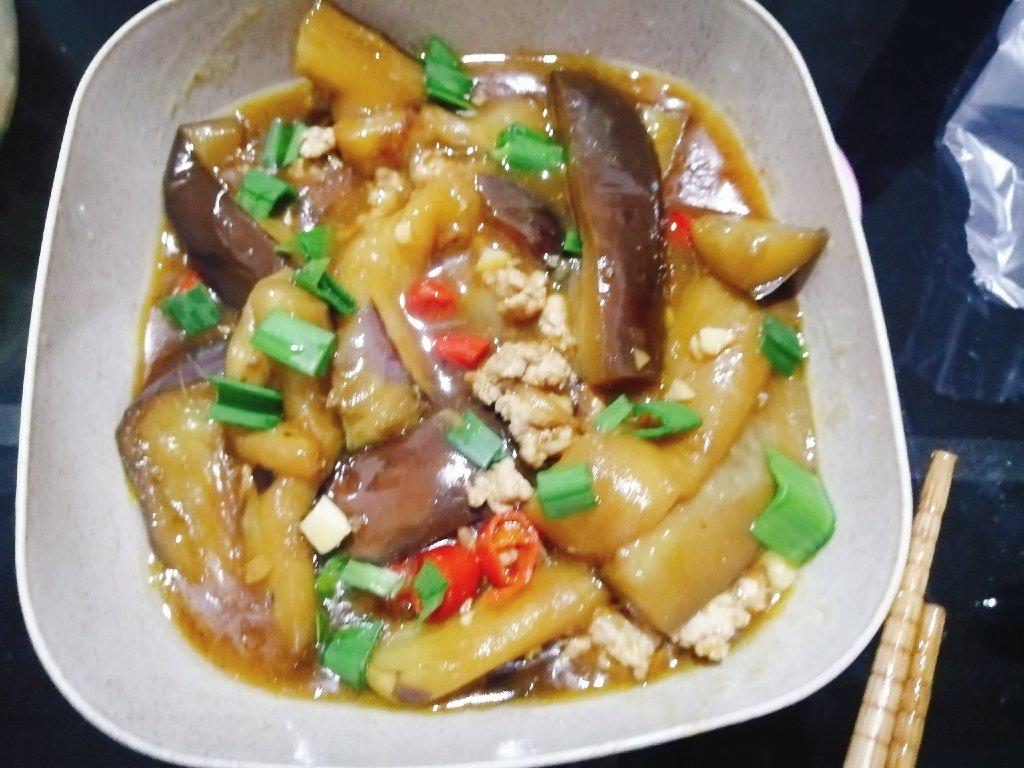 开胃下饭菜！巨简单的家常鱼香茄子煲