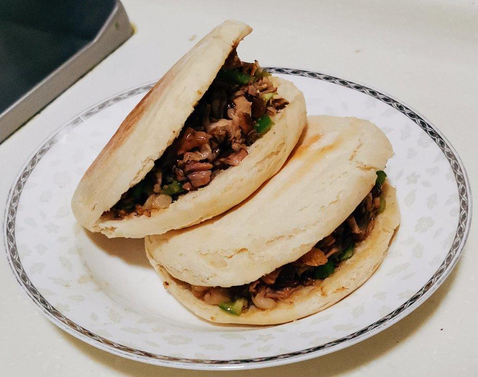肉夹馍(白吉馍的制作)