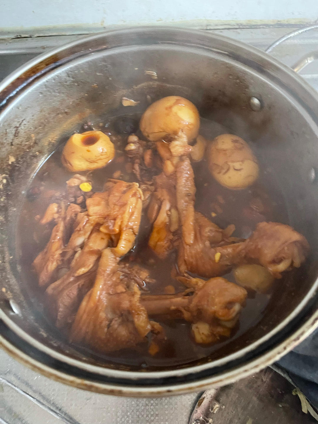 爆好吃的卤鸡腿 卤蛋❗电饭煲 炒锅都可以做~
