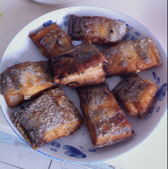 干炸带鱼