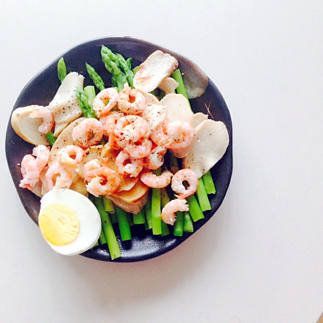 蛋蛋香气之芦笋煎蛋