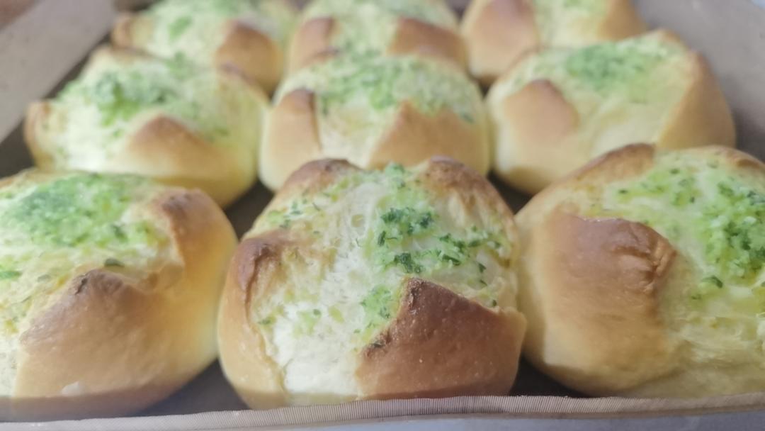 蒜香小面包
