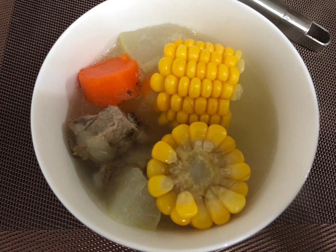 排骨冬瓜玉米汤