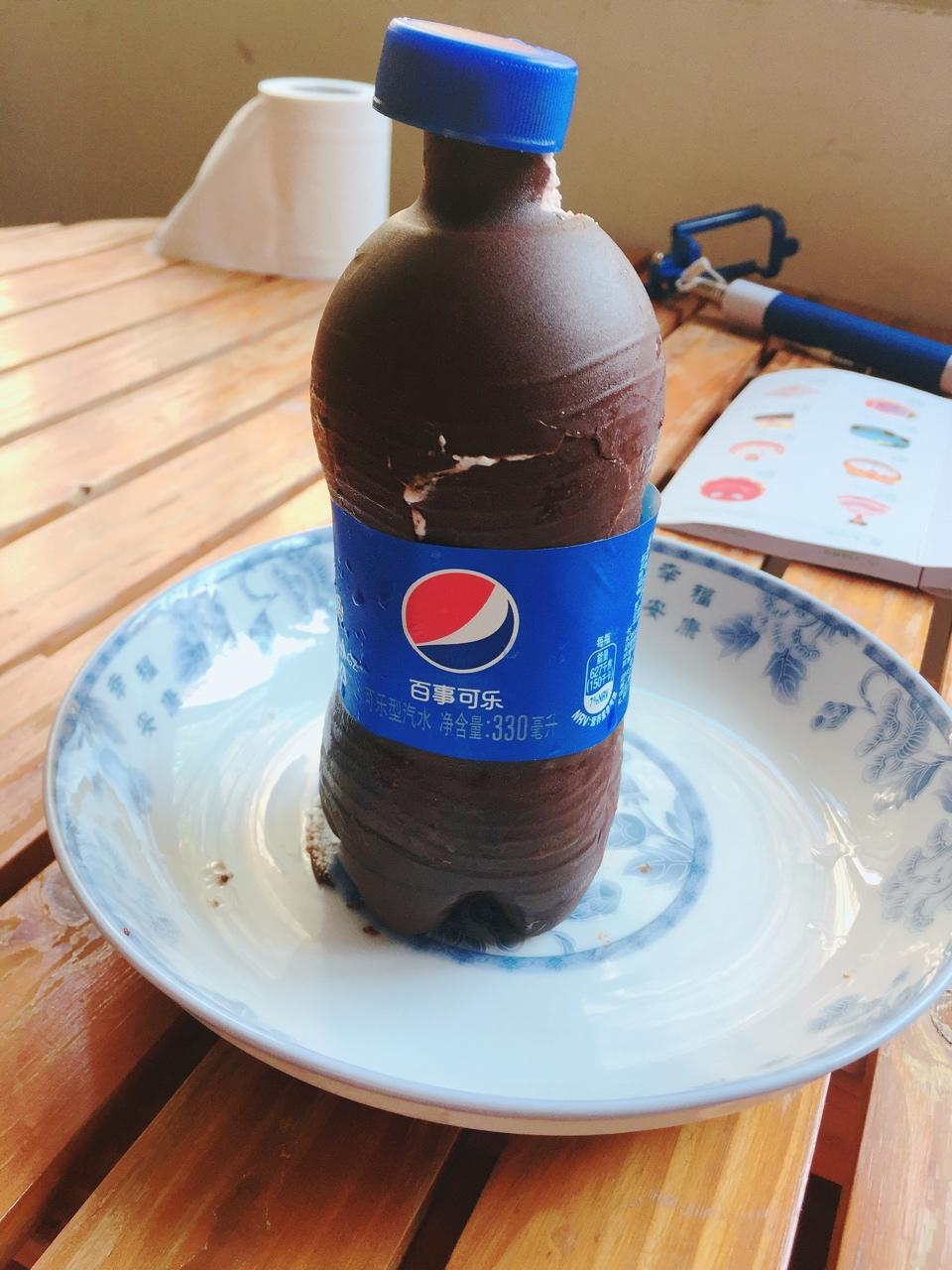 可乐瓶冰激凌