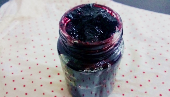 蓝莓果酱