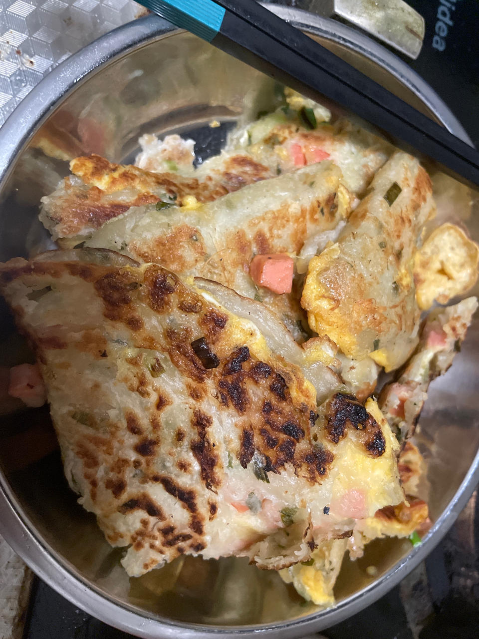 手抓饼的第N种吃法