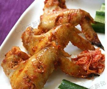 韩式泡菜烤鸡翅的做法