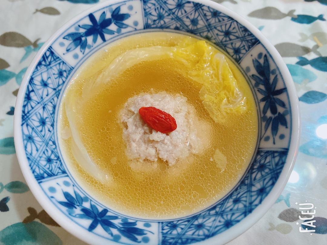 蒋家年夜菜：清炖狮子头