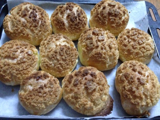 十分美味的酥皮泡芙