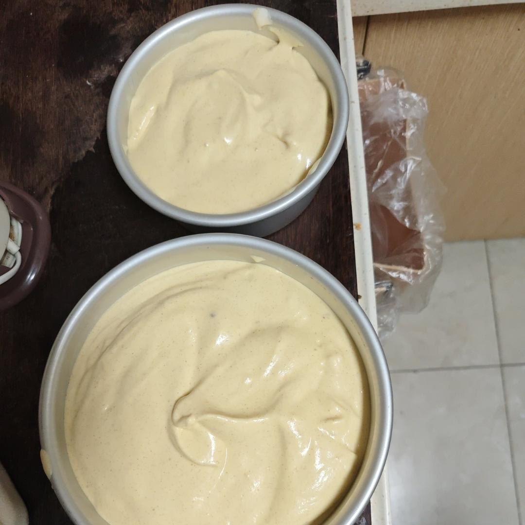超详细8寸戚风蛋糕