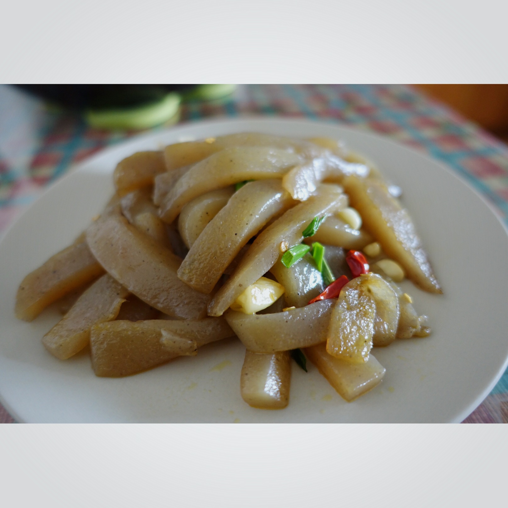 剁椒魔芋豆腐