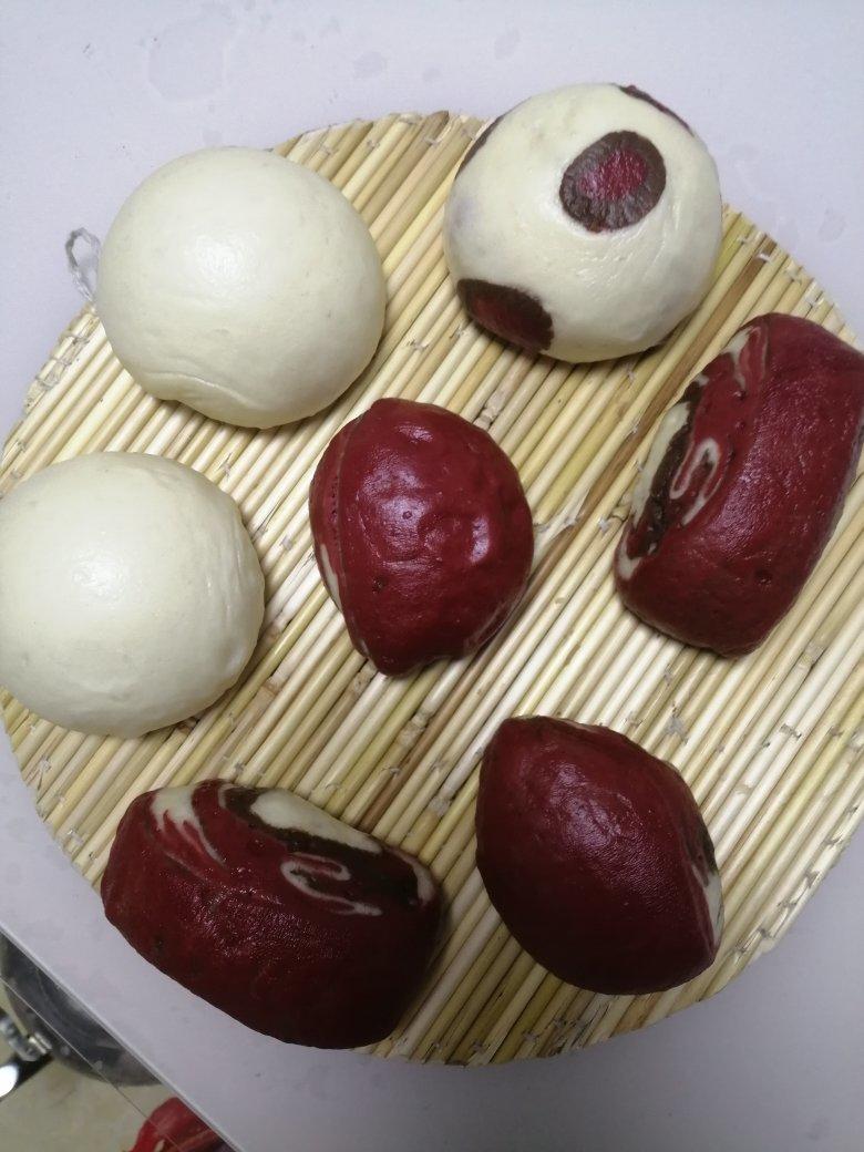 豹纹炼奶馒头