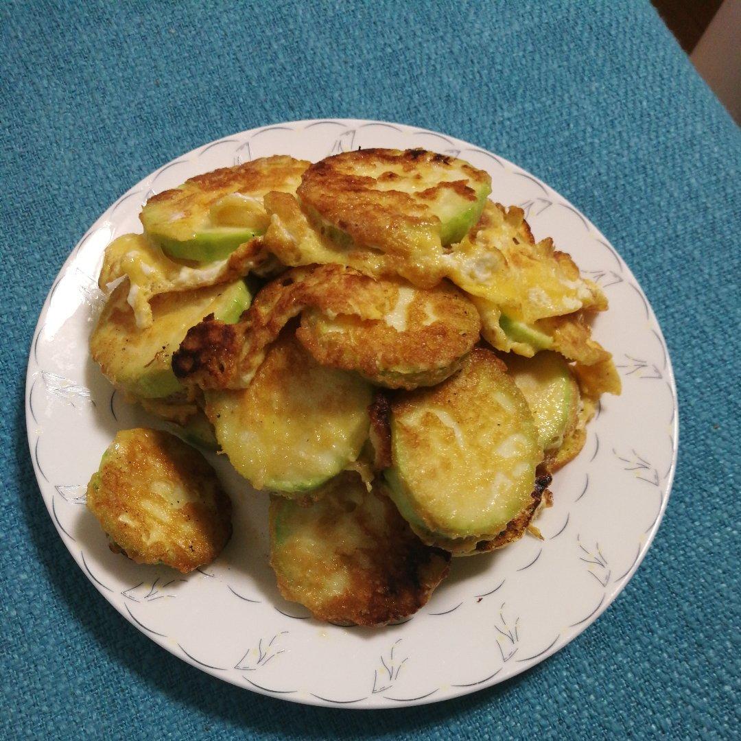香煎西葫芦饼——另类天妇罗感