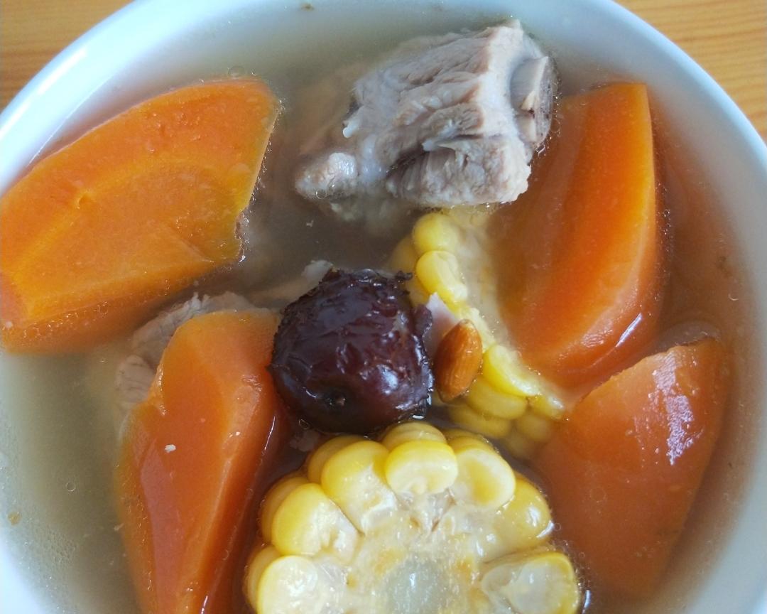 电饭煲排骨玉米汤