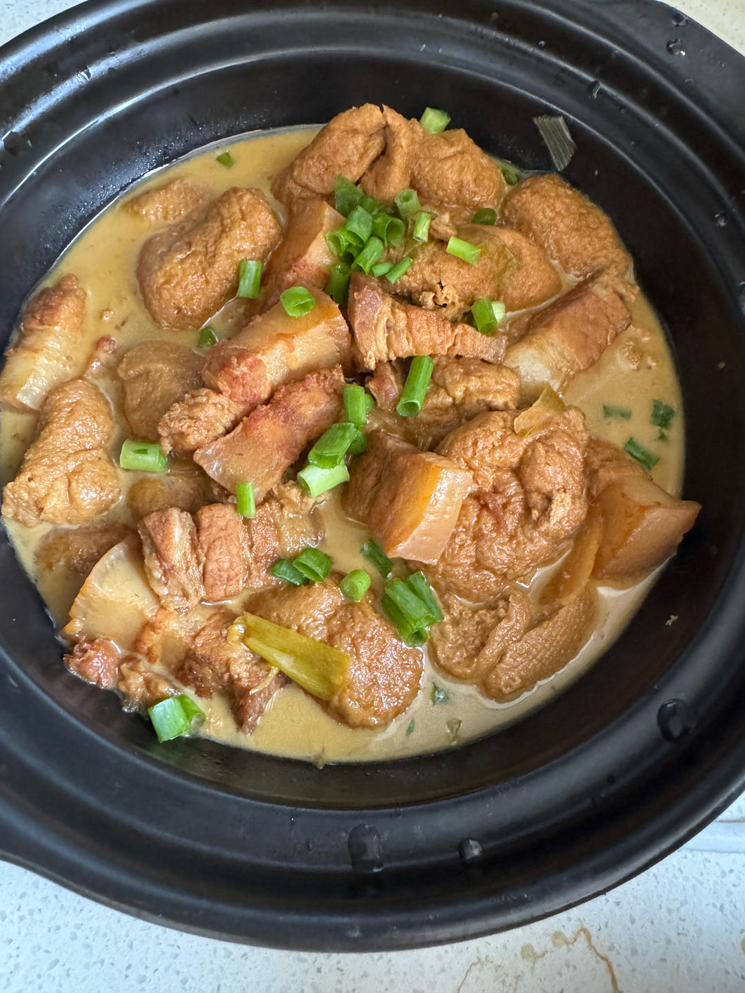 油豆腐红烧肉