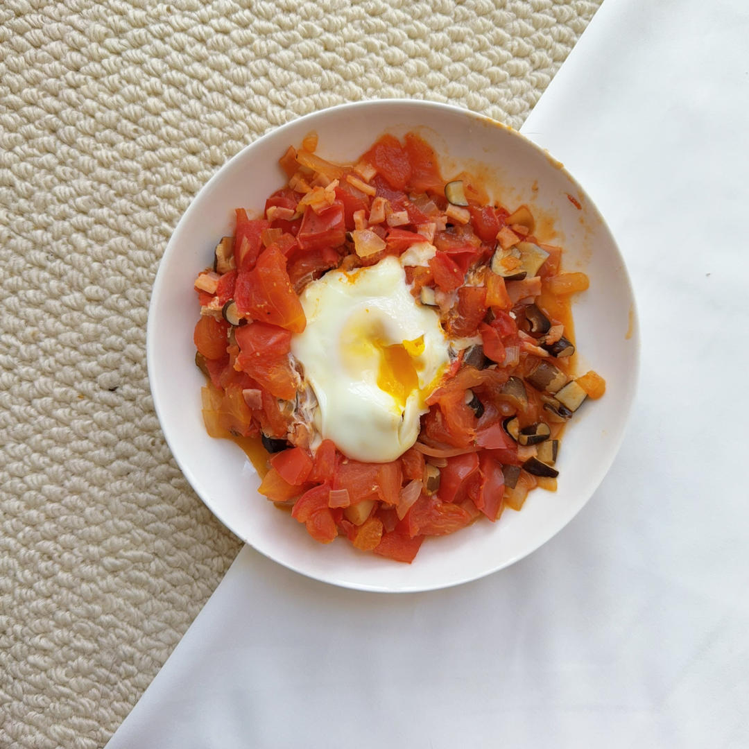 Brunch👍北非蛋佐法棍💥简单快手经典好吃