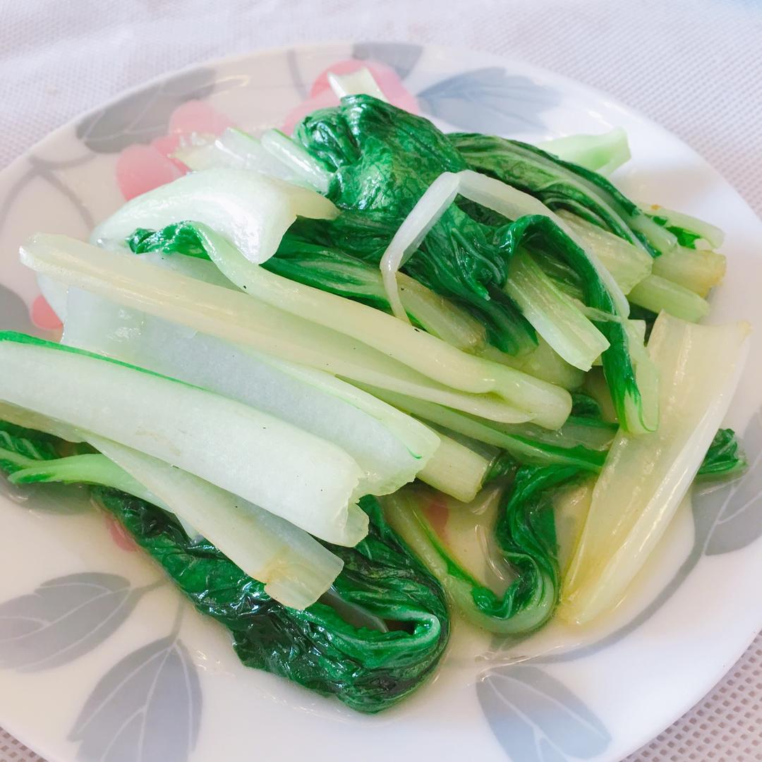童家小猫做的清炒小白菜