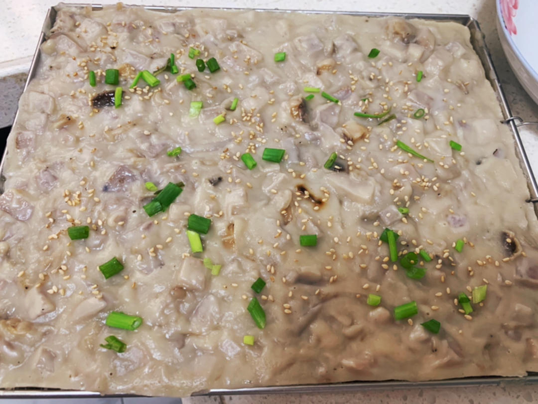 咸香软糯、食过返寻味的广式传统芋头糕
