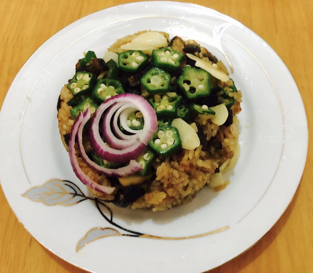 冰川时代周刊做的皮蛋炒饭