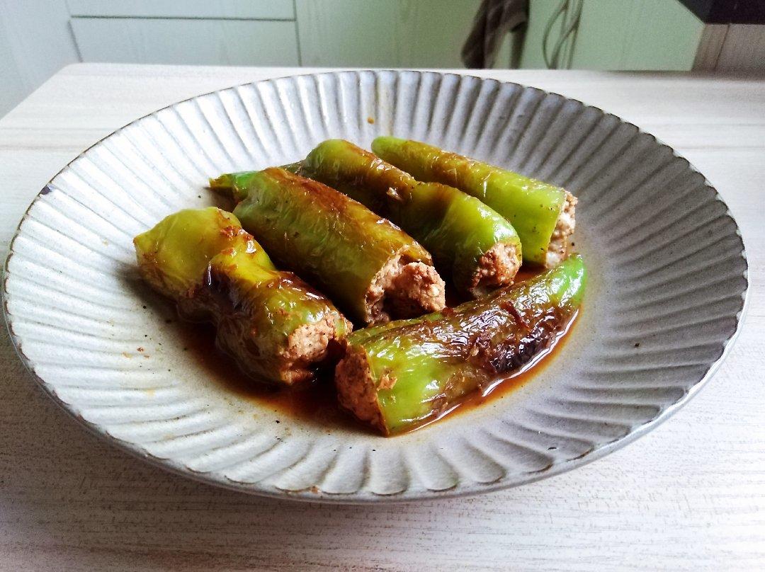 下饭菜肴--青椒酿肉