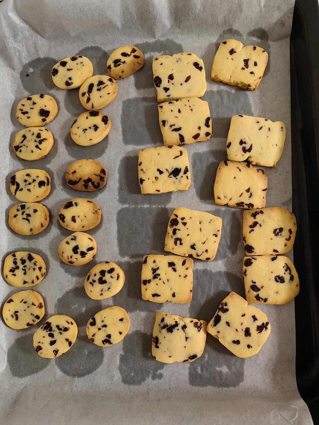 蔓越莓饼干 新手也不怕