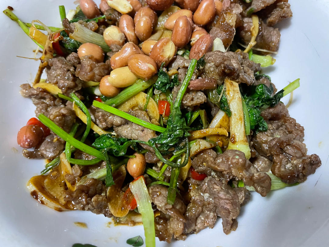 香菜牛肉