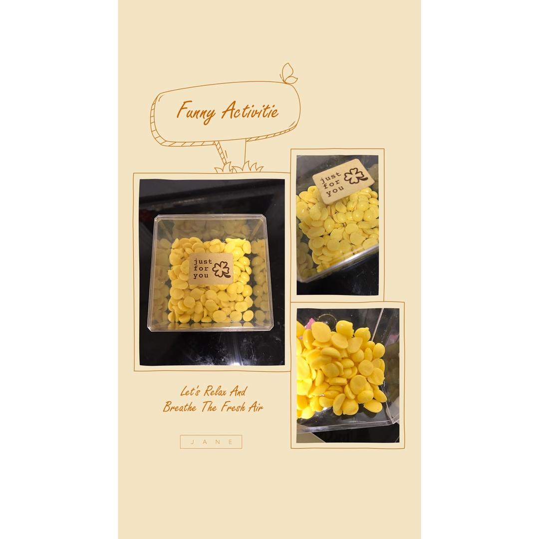 入口即化的无添加蛋黄溶豆