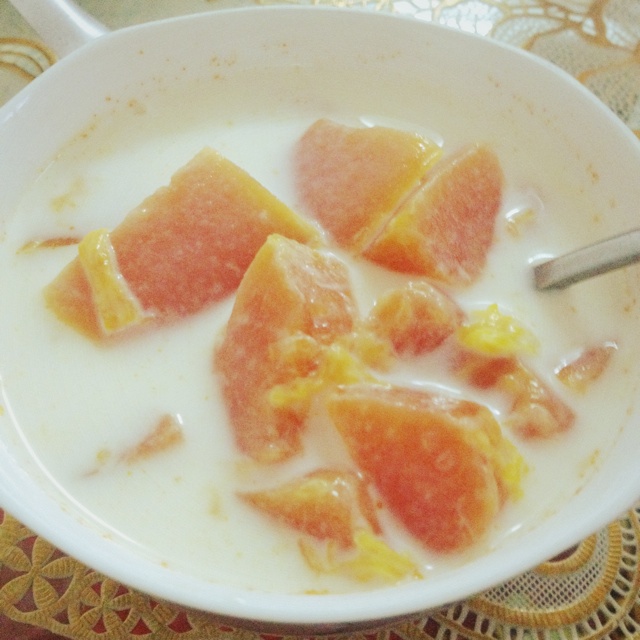 木瓜牛奶
