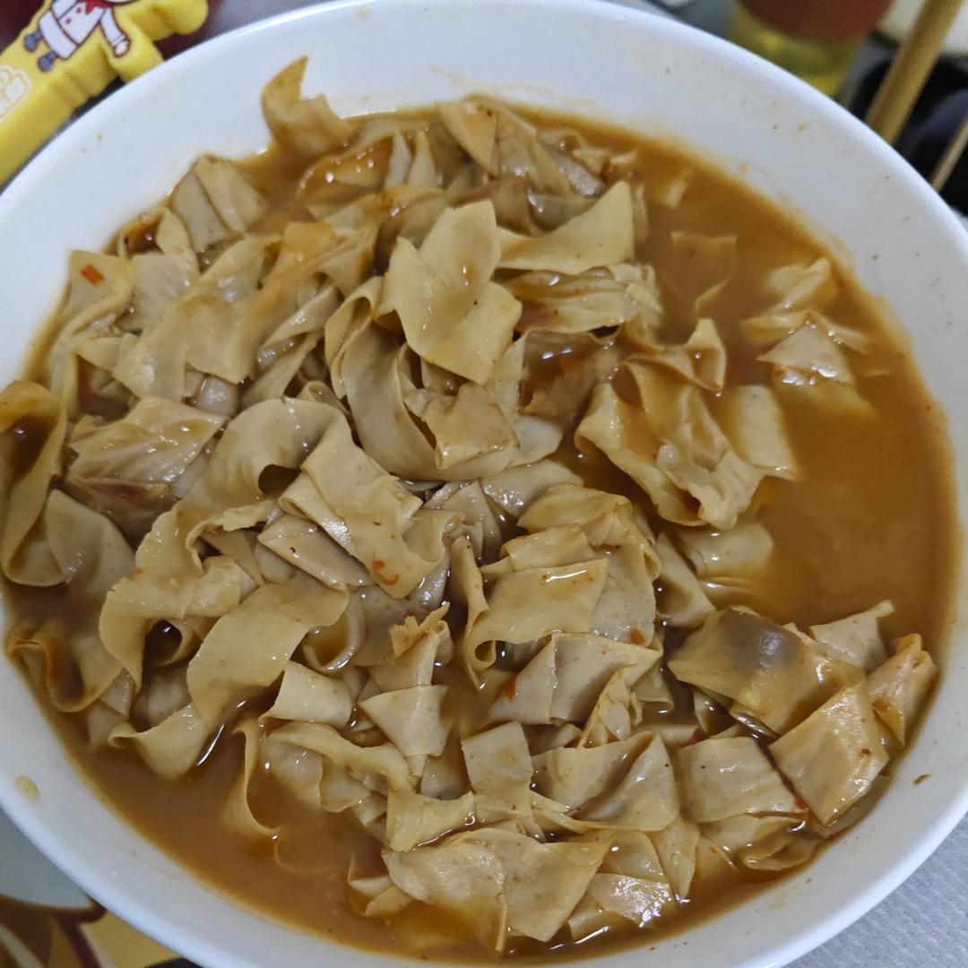 完美复刻 小学门前5毛钱一杯的豆皮卤子 哇哇哇