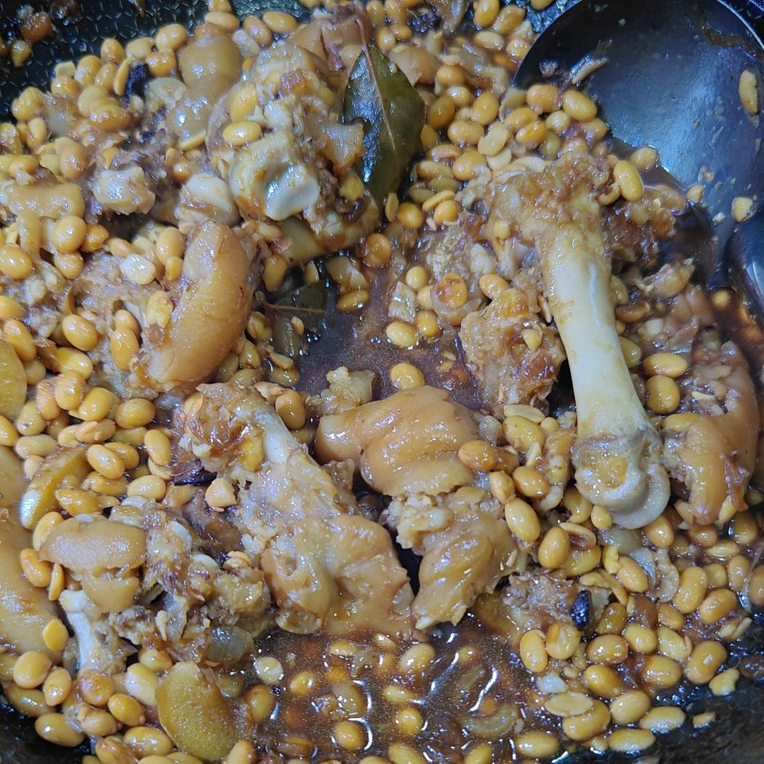 【黄豆炖猪蹄】高压锅（超详细食谱）