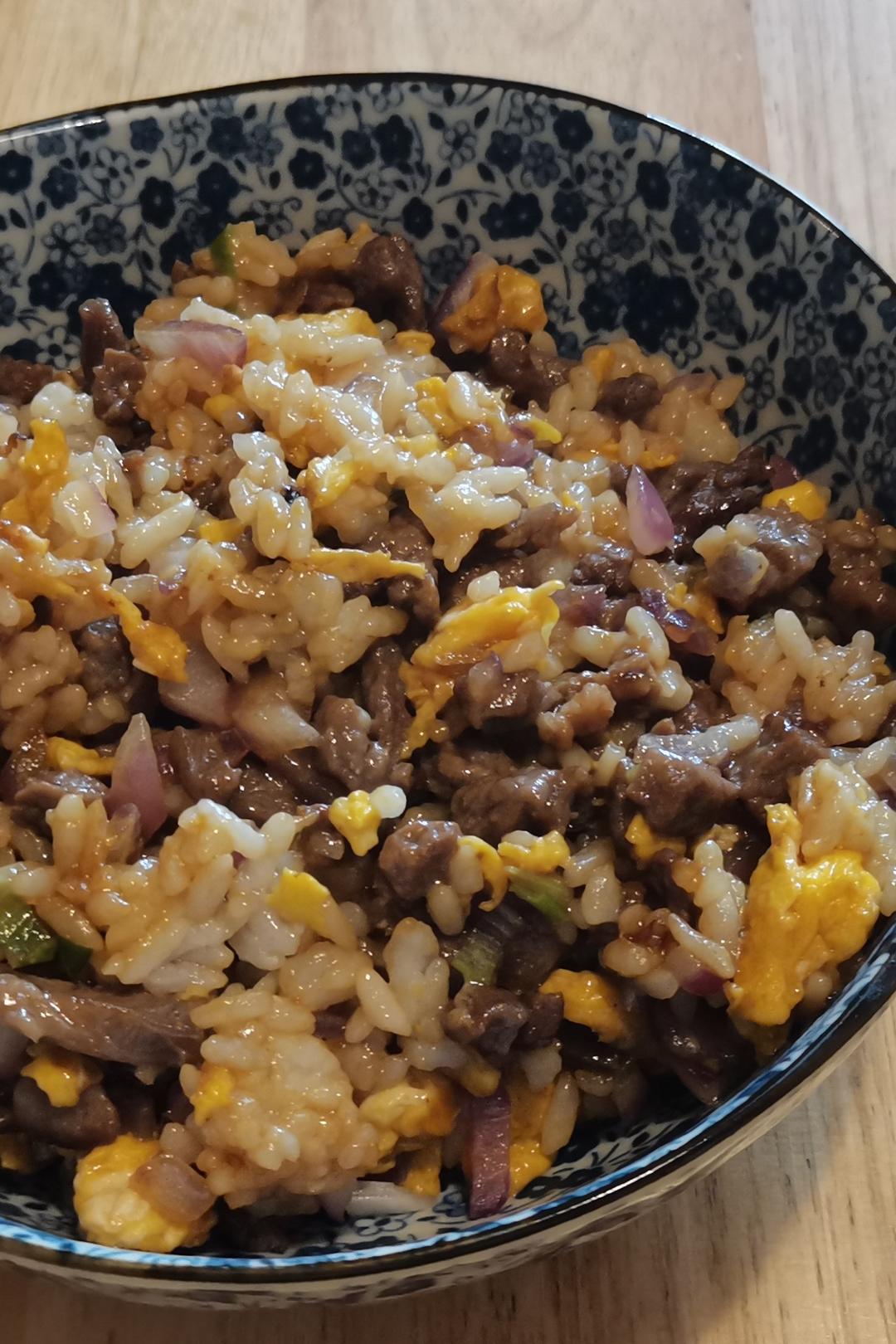 黯然销魂牛肉炒饭